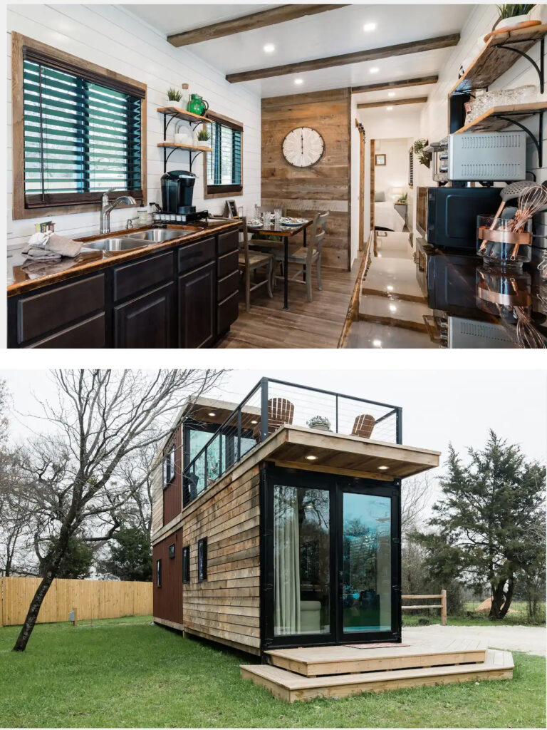 Magnificent House Made from 2 Shipping Containers