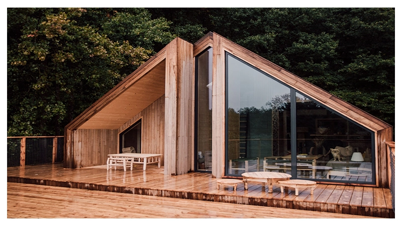 2-Room A-Frame Cabin