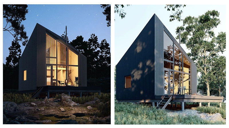 Small Cabin for Minimalist Living
