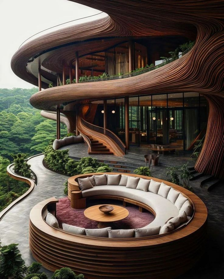 Most Interesting Tree House Interior Design