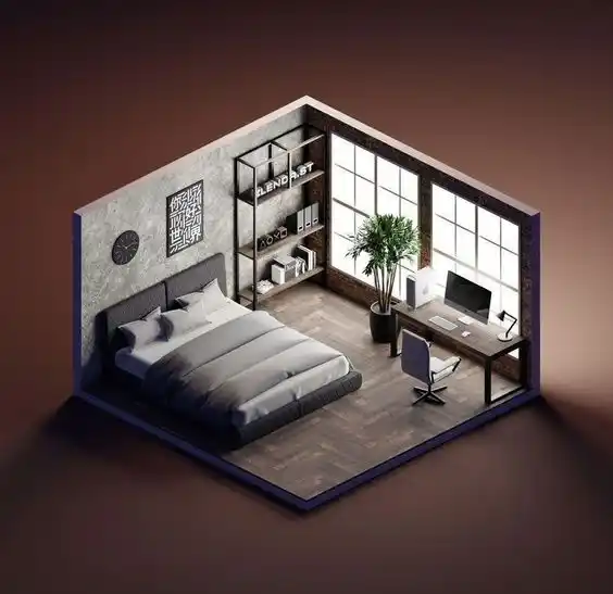 Amazing 3d House