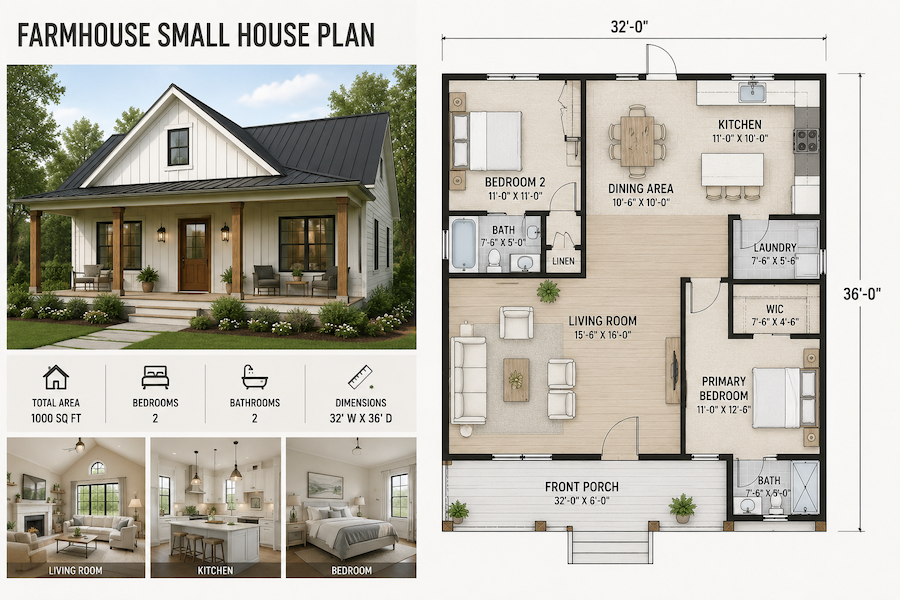 Farmhouse plans