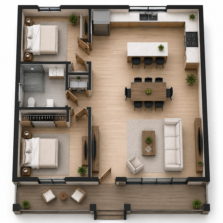 Modern Small House Plans