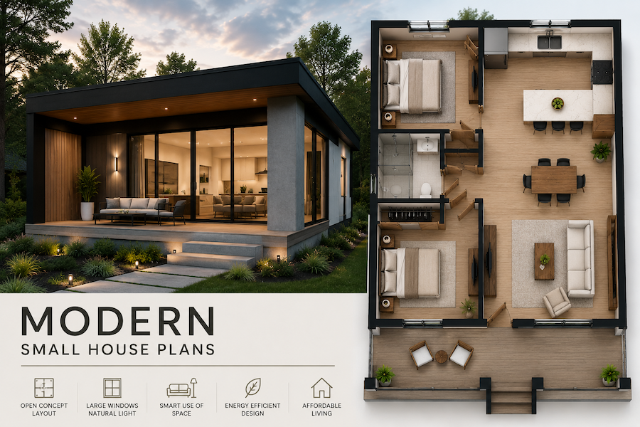 modern small house plans